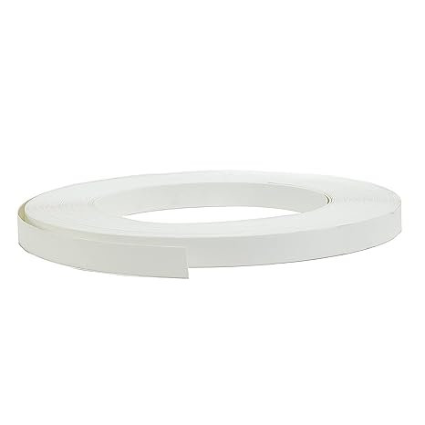 Robustline Pvc Molding Tape (edge Banding) White Matt "robustline Adhesive Tape Roll Premium Hardware for Door Cabinet Window Furniture and Interior U